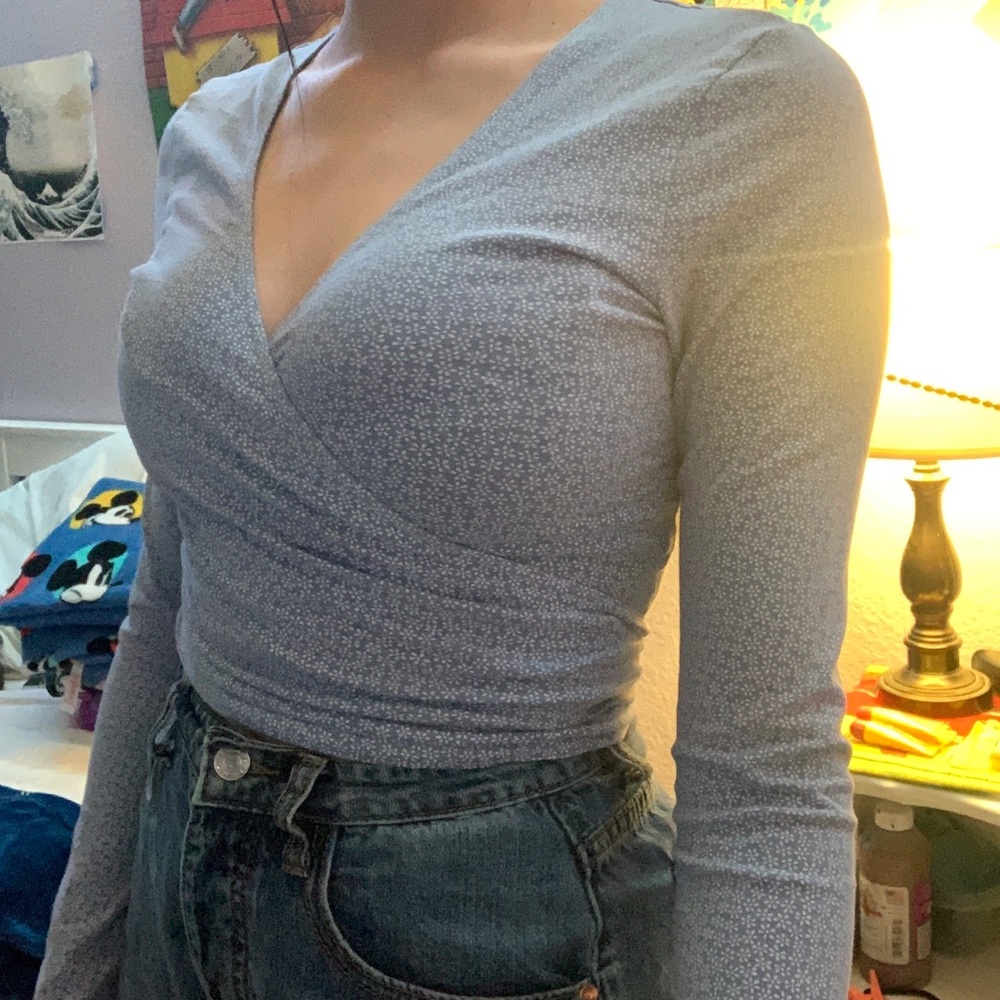 cross over brandy melville coco top